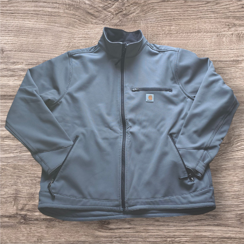 Carhartt Men's Crowley Soft Shell Jacket Charcoal, Size XL